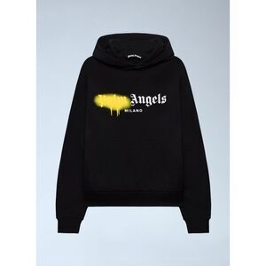 Palm Angels Men Spray Milan Hooded Sweatshirt